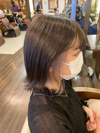 ショート カラー ヘアアレンジ 加藤 瑠美のヘアスタイル