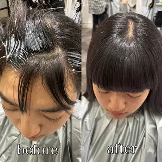 Takahiro 髪質改善のヘアスタイル