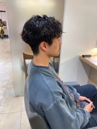 パーマ メンズ 谷川 あかりのヘアスタイル
