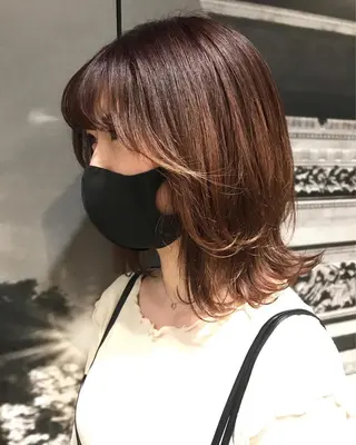 ミディアム 12月限定クーポン 💕大量更新ブリーチのヘアスタイル