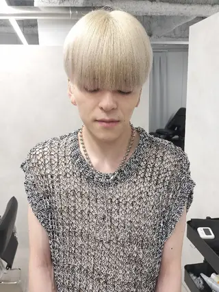 ショート カラー NOAHL大宮所属・新島 涼のヘアスタイル