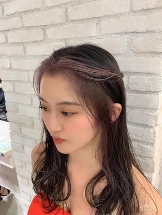 ロング カラー 韓国ヘア/艶カラー /田中悠佑のヘアスタイル