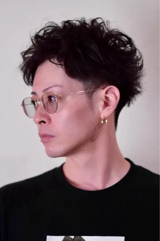 パーマ メンズ 水戸内原🐜 メンズ郡司裕紀のヘアスタイル