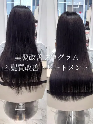 ロング MAX BEAUTY　GINZA所属・髪質改善🌸美髪矯正 /癖毛🌸山田 隆介のヘアスタイル