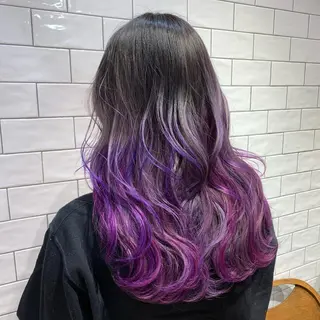 ロング カラー 原山 直人のヘアスタイル