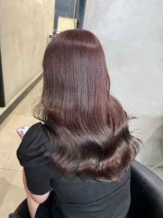 カラー 🇰🇷韓国風ハイ トーンKANA🖤のヘアスタイル