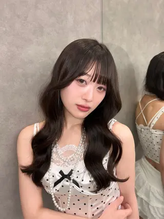 ロング HINAKI🎀 縮毛矯正モデル募集中のヘアスタイル