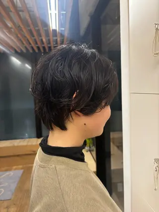 ショート パーマ 夏海 大宮美容室のヘアスタイル