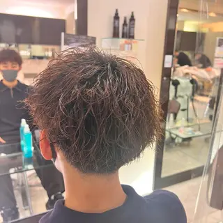 パーマ メンズ アグヘアーシータ所属・🤩メンズカット/ パーマ山本🤩のヘアスタイル