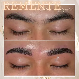 メンズ アイブロウ REMENTE池袋東口店所属・REMENTE🌹 Naokoの眉毛・アイブロウイメージ