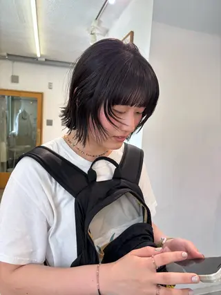 ミディアム sakura🌸 レイヤー/韓国ヘアのヘアスタイル