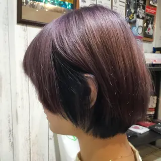 ショート カラー 金崎 新吾のヘアスタイル