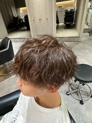 パーマ メンズ キートスヘアデザインプラス所属・🐥🐥荒井 大寿🐥🐥のヘアスタイル