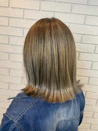 ミディアム ニュアンスデザイン✄ YOU♡のヘアスタイル