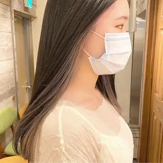 ロング カラー ANNA /艶髪/ハイトーンのヘアスタイル