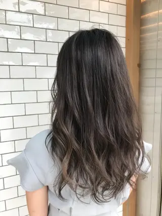 ロング カラー 竹嶌 健吾のヘアスタイル