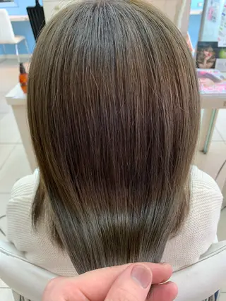 ミディアム カラー どんな髪の悩みも解決 します✨田嶋俊一✨のヘアスタイル