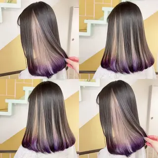 カラー 渋谷:インナーカラー ／🍒エリカ🍒のヘアスタイル