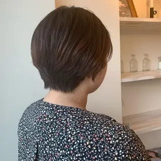ショート ボブウルフ／ボブ Satsuki【名駅のヘアスタイル