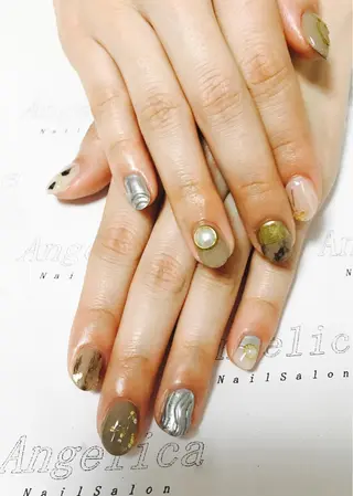 ネイル Angelica ネイリストのネイルデザイン