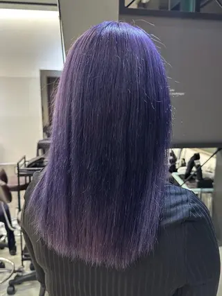 ロング カラー GiseL宗像所属・GiseL宗像 HiROEのヘアスタイル
