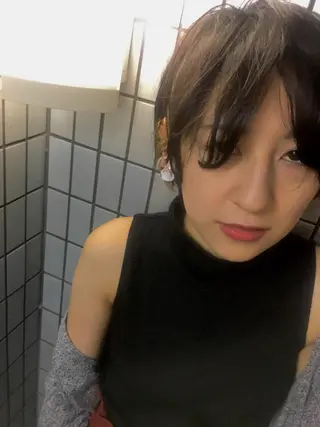 ショート カラー パーマ SALOWIN me＋店所属・半個室サロン🫧 ササキアヤカのヘアスタイル