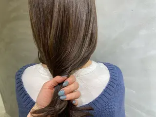 セミロング カラー 半個室女性salon 🩰Natsumiのヘアスタイル