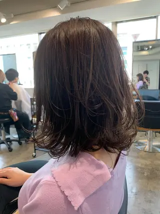 ミディアム 💫カットはなんでも 得意です✂️のヘアスタイル