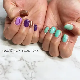 ネイル Hair salon Irie所属・與儀 知佳のネイルデザイン