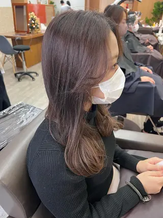 ロング カラー 透明感カラー ゆうだいのヘアスタイル