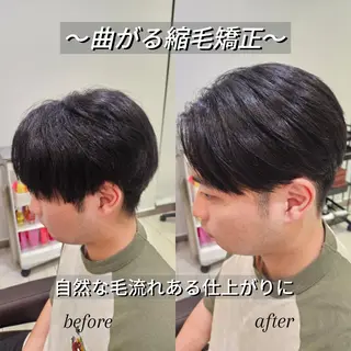 メンズ パーマ パーマ/縮毛矯正/ 韓国ヘア/副店長和田のヘアスタイル