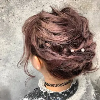 ヘアアレンジ 髪質改善/美髪矯 正ヤマモトハルキのヘアスタイル