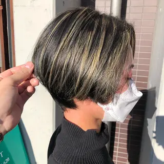 ショート Glanz hair所属・Glanz hair 坂牛匠のヘアスタイル