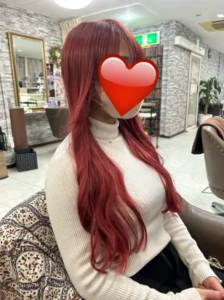 ロング ヘアアレンジ ハイトーンArphy 安蒜佑太のヘアスタイル