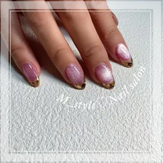 ミディアム ネイル 下妻市ﾈｲﾙｻﾛﾝ M_styleのネイルデザイン