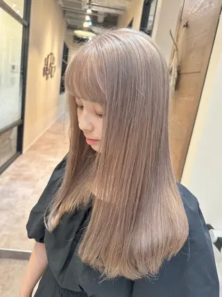 カラー ハイトーン✨ブリーチ ✨高田めぐみのヘアスタイル