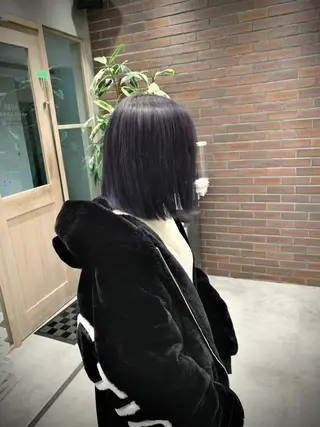 ミディアム カラー 🫧髪質改善 講師🫧🍎幹細胞のヘアスタイル