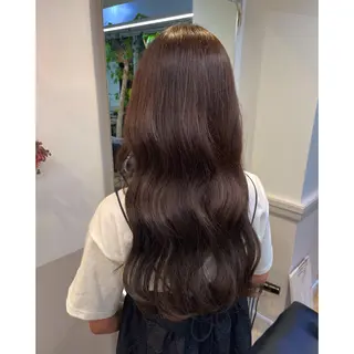 ロング カラー マミ☁️ヘアセット /お呼ばれヘア/銀座のヘアスタイル