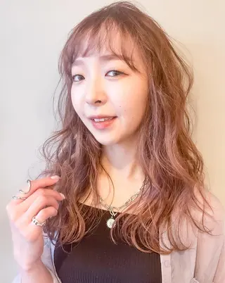 セミロング 加納 慶治郎のヘアスタイル