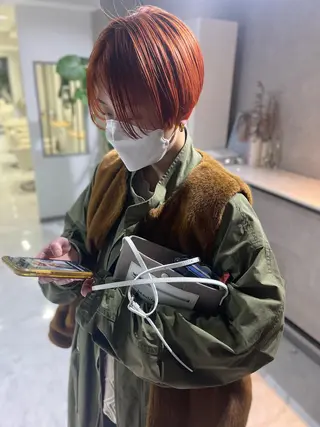 ショート カラー モテ髪支持率NO.1 KENJIROのヘアスタイル