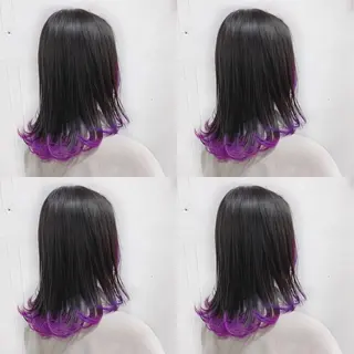 セミロング カラー 透明感カラー特化型 NAOKIのヘアスタイル