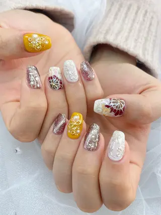 ネイル 五十嵐 美智のネイルデザイン