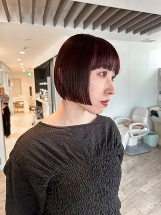 ショート カラー driP. by HAVANA所属・パーマ / ボブ /ショート 谷口 陸のヘアスタイル