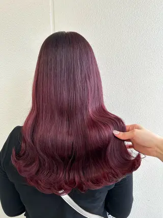 ロング カラー 《暖色/韓国hair 》🇰🇷桑原ユキネのヘアスタイル