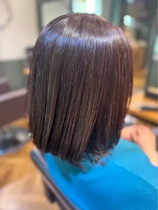 ミディアム カラー 髪質改善ヘアエステ AInoa RUANA 青山所属・✨️髪質改善 ミヤケのヘアスタイル