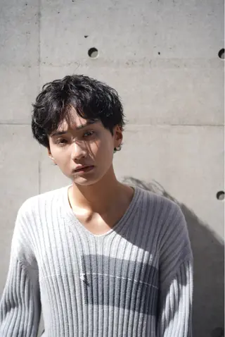 ショート メンズ 大阪メンズパーマ /スパイキー/らいのヘアスタイル