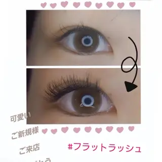 マツエク・マツパ 💡次世代LED -TIARA💡のマツエク・マツパデザイン