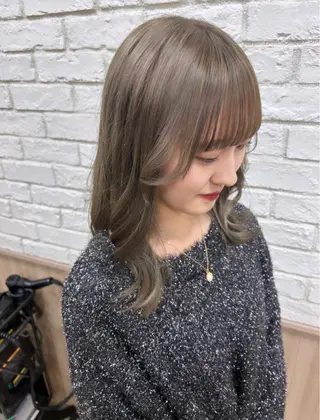 カラー 田村 柊真のヘアスタイル