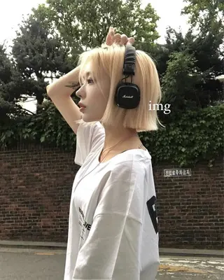 ミディアム カラー 似合わせカット ▫️ｲﾁｶ🌻のヘアスタイル