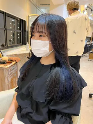 ロング カラー 💛ハイトーン💛 りむのヘアスタイル